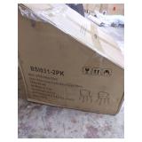 Corvus Calvados Mid-Century Modern Bamboo Dining Chairs (Set of 2)- Retail:$196.49