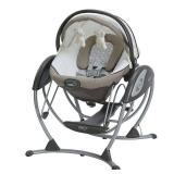 Graco Soothing System Glider Baby Swing, Abbington