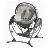 Graco Soothing System Glider Baby Swing, Abbington