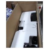 Patio Heater, 1500W Electric Outdoor Heater w/ 3 Heat Levels,1S Fast Heating Infrared Patio Heaters for Outdoor Use, 75â Standing Garage Heater w/ Tip-over & Overheat Protection For 270 sq.ft, Gr