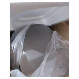 iTouchless SoftStep 1.32 Gallon Small Bathroom Stainless Steel Step Trash Can, 5 Liter Pedal Bin, Removable Inner Bucket, Soft and Silent Open and Close