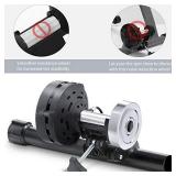 Sportneer Bike Trainer Stand Steel Bicycle Exercise Magnetic Stand for Road Bike with Noise Reduction Wheel