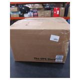 Furhaven Memory Pet Bed for Dogs and Cats - Sofa-Style Faux Fur and Durable Performance Linen Couch Dog Bed with Removable Washable Cover, Woodsmoke, Jumbo Plus (XX-Large)