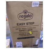 Regalo Easy Step 38.5-Inch Extra Wide Walk Thru Baby Gate, Includes 6-Inch Extension Kit, 4 Pack Pressure Mount Kit, 4 Pack Wall Cups and Mounting Kit