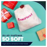 EnerPlex Kids Inflatable Travel Bed with High Speed Pump, Portable Air Mattress for Kids on The Go, Blow up Toddler Travel Bed with Sides â Built-in Safety Bumper - Pink