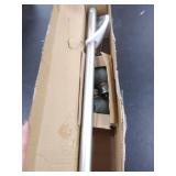 Decopolitan 29653-AS18 MARBLE BALL CURTAIN ROD SET, 18 to 36-Inches, Antique Silver