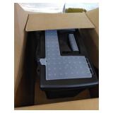 Storex Portable File Storage Box, Black, 1 / Carton (Quantity)