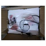 26 in. Antique Bronze Traditional Buffet Lamps with Gold Highlights (Set of 2)