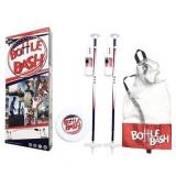 Poleish Sports Bottle Bash Red White and Blue Game Set