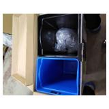 simplehuman Under-the-Counter 35 Liter Pull Out Dual Recycler Trash Can