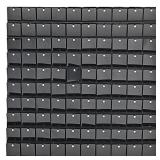 Shimmer Wall Panels,Sequins Backdrop,15 Panels,Great for Events,Home Decoration,Birthday Party, (Black)