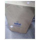 Mitzi H141501l Aira 1 Light 14" Wide Semi-Flush Globe Ceiling Fixture With