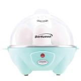 Btwd Electric 7 Egg Cooker with Auto Shut Off in Blue