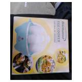Btwd Electric 7 Egg Cooker with Auto Shut Off in Blue