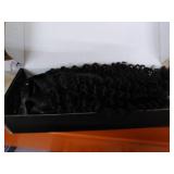 ABH AmazingBeauty Hair 8A 100 Remy 3C and 4A Kinkys Curly Clip in Human Hair Extensions, Real Thick, Double Weft, Natural Color 120 gram 14 Inch for Bantu Knotted, Twisted Out