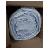 ViscoSoft 3 Inch Memory Foam Mattress Topper Twin XL | High Density Gel Ventilated Pad | Removable Bamboo-Rayon Cover