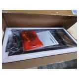 VASAGLE End Table with USB Ports & Power Outlets, Flip Top Side Table with Charging Station, Nightstand with Storage Shelf and Fabric Bag, for Living Room, Bedroom, Rustic Brown and Black ULET310B01V1