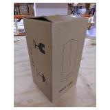 Table Lamp for Bedroom, Seealle Grey USB Bedside Lamp with 2 USB Fast Charging Port, 10 Inch Small Nightstand Lamp Desk Lamp with Solid Wood Base Pull Chain Lamp for Bedroom Living Room Guest Room