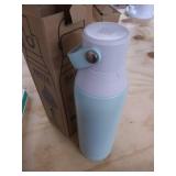 Brita Stainless Steel Water Filter Bottle, 20 Ounce, Glacier, 1 Count, Stocking Stuffer