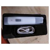 Casfuy Dog Nail Grinder Upgraded - Professional 2-Speed Electric Rechargeable Pet Nail Trimmer Painless Paws Grooming & Smoothing for Small Medium Large Dogs & Cats (White)