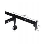 Kings Brand Furniture Bed Frame Footboard Extension Brackets Set Attachment Kit - Twin/Full/Queen/King