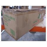 National Tree 6 .5" Feel Real Downswept Douglas Fir Pencil Slim Tree with 300 Dual Color Led LIghts