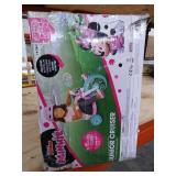 Disney Jr Minnie Mouse 10 Inch Fly Wheels Junior Trike in Pink and Green with Sounds