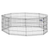 MidWest Foldable Metal Dog Exercise Pen / Pet Playpen - 24" High, 8 Panels