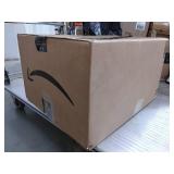 APSMILE Organic Cotton Goose Feather Down Comforter Medium Warm All Season Queen Size Duvet Insert (90x90,Ivory White)