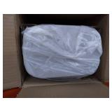 iTouchless SoftStep 1.32 Gallon Small Bathroom Stainless Steel Step Trash Can, 5 Liter Pedal Bin, Removable Inner Bucket, Soft and Silent Open and Close