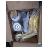 Leopard Shell Back Adjustable Swivel Bar Stools, PU Leather Padded with Back, Set of 2 (Yellow)