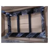 Buyers Products 5233000 Black 3-Rung Retractable Truck Step