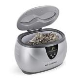 Magnasonic Professional Ultrasonic Jewelry Cleaner with Digital Timer for Eyeglasses, Rings, Coins (MGUC500)