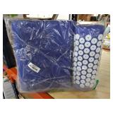 ProsourceFit Acupressure Mat and Pillow Set for Back/Neck Pain Relief and Muscle Relaxation, Blue