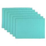 Design Imports Ribbed Kitchen Placemat Set (Set of 6)