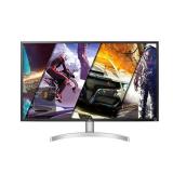 LG 32UL500-W 32 Inch UHD (3840 x 2160) VA Display with AMD FreeSync, DCI-P3 95% Color Gamut and HDR 10 Compatibility, Silver/White, Silve/White