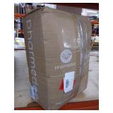 PharMeDoc Organic Cotton Cover Pregnancy Pillow, C Shaped Full Body Pillow - Natural Color