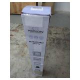 Retractable Baby Gate, Momcozy Mesh Safety Gate for Babies and Pets, Extra Wide Safety Baby Gate 33" Tall, Extends to 55" Wide, Pet Dog Gate for doorways, Stairs, Hallways, Indoor/Outdoor (Black)