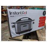 Instant Pot Aura 10-in-1 Multicooker Slow Cooker, 10 One-Touch Programs, 6 Qt, Silver (AURA 6Qt)