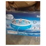 Bestway Fast Set Swimming Pool Set with 330 GPH Filter Pump, 10