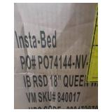 Insta-Bed Raised 18" Queen Air Bed with Never Flat pump