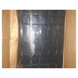 Gracious Living 5 Shelf Tier Light Duty Indoor and Garage Storage Shelf, Black