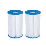 Summer Waves - Replacement Type B Pool and Spa Filter Cartridge (2 Pack)