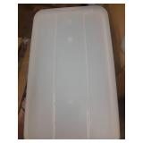 Life Story - Rectangular Clear Plastic Storage Shoe Box, 4 Pack