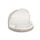 Intex Inflatable Canopy Island Float Lounge, 78.5" x 59"