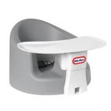 Little Tikes My First Seat Infant Foam Floor Chair with Feed and Play Tray, Grey