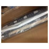 RIO Brands Outdoor Steel Folding Web Chaise Beach Lawn Pool Lounge Chair, Blue