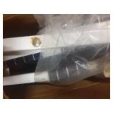 RIO Brands Outdoor Steel Folding Web Chaise Beach Lawn Pool Lounge Chair, Blue