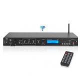 PYLE PPRE70BT - Pro Audio Bluetooth Pre-Amplifier Receiver System - Digital Rack Mount Studio Pre-Amp, Recording Mode, FM Radio