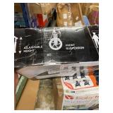 LaScoota Premium Teen Adult Folding Kick Scooter for Age 8 Year and Up, Red